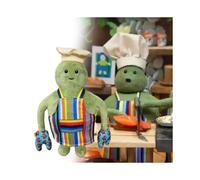 Chef The Tiny Show Plush Toy Cartoon Character Stuffed Gift Decoration Doll