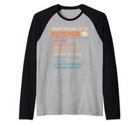 Chef Unwritten Laws of The Kitchen Chefs Odd Cooking Raglan Baseball Tee