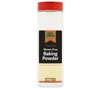 Chef William Gluten Free Baking Powder, 900g - Aluminium-Free Double-Acting Raising Agent, Ideal for Gluten-Free Cakes, Breads, Pastries, and General Baking, Resealable Catering Pack
