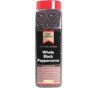 Chef William Whole Black Peppercorns (Tub) 500gm - (Pack of 6)