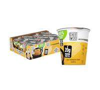 CHEF WOO Thai Lemongrass Ramen Cup High Protein Noodles (12 PACK), 20g of Animal-free, Bioavailable Protein,Made in U.S. |