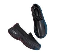 Chef Work Shoes Womens Nurse Shoe Casual Leather Slip on Air Cushion Nursing Shoes Casual Office Shoes Nursing Flats for Nurse