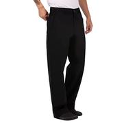 Chef Works A674-M Executive Chefs Trouser, Medium, Black