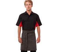 Chef Works Urban Dorset Antique Half Bistro Apron Pewter