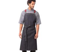 Chef Works Berkeley Chef Apron Work Utility, Indigo Blue, One Size