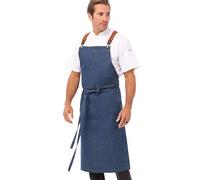 Chef Works Berkeley Chef Apron Work Utility, Medium Blue, One Size