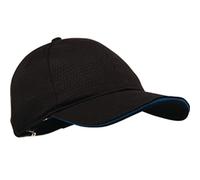 Chef Works Cool Vent Baseball Cap Black with Blue