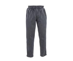 Chef Works Designer Baggy Pant Chalk Stripe XL