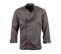 Chef Works Men's Bclz008gpgs Chef s Jacket, Graphite Gray, UK