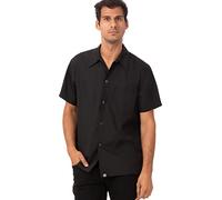 Chef Works Kcbl-Blk Black Utility Cook Shirt, Size XL
