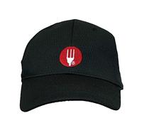 Chef Works Logo Cool Vent Baseball Cap, Black, One Size