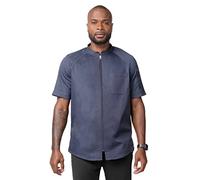 Chef Works Men's Arcadia Chef Coat, Grey, XL