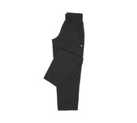 Chef Works Men's Essential Baggy Chef Pants, Black, Medium