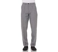 Chef Works Men's Basic Chef Pants, Small Check, 30