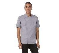 Chef Works Men's Bcsz009gryl Chef s Jacket, Gray, L UK