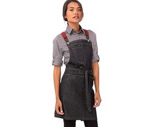Chef Works Men's Berkeley Petite Bib Apron Work Utility