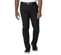 Chef Works Men's Chino Poly Stretch Pant Casual, Black, 34