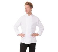 Chef Works Men's Jllswhtm chefs jackets, White, M UK