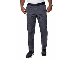 Chef Works Men's Lightweight Slim Chef Pants, Charcoal, Medium