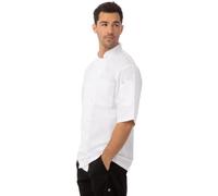 Chef Works Men's Montreal Cool Vent Chef Coat Jacket, White, 5XL