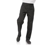 Chef Works Men's Lightweight Slim Chef Pants, Black, XXL