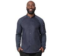 Chef Works Men's Tulum Chef Coat, Grey, L