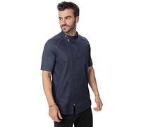 Chef Works Men's Varkala Chef Coat, Grey, XL
