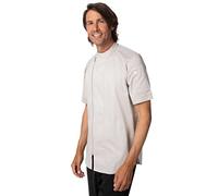 Chef Works Men's Varkala Chef Coat, Natural, M