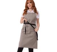 Chef Works Portland, Black-Bib Apron, One Size