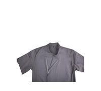 Chef Works Springfield Grey Short Sleeve Chef Jacket Medium (Each)