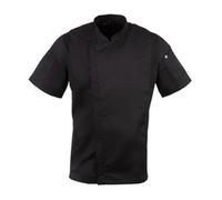 Chef Works Springfield Zipper Mens Chef Jacket Black XL