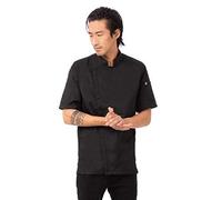Chef Works Springfield Zipper Unisex Chef Jacket Black for Better Experience