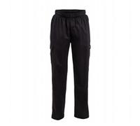 Chef Works Unisex Cargo Pants Kitchen, Black, M UK