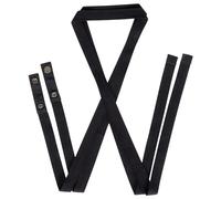 Chef Works Unisex Lockharte Bib Apron Straps, Black, One size