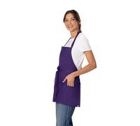 Chef Works Unisex Three Pocket Apron, Purple, One size