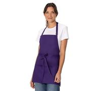 Chef Works Unisex Three Pocket Apron, Purple, One size