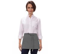 Chef Works Unisex Waitress Apron, Grey, One Size