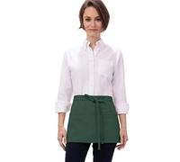 Chef Works Unisex Waitress Apron, Hunter Green, One Size