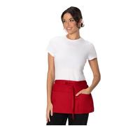Chef Works Unisex Waitress Apron, Red, One Size