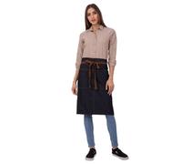 Chef Works B345 Memphis Bistro Apron, Size: 609 mm L x 812 mm W, Colour: Indigo