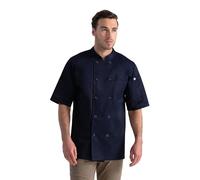 Chef Works Volnay Chef Coat, Navy, Medium