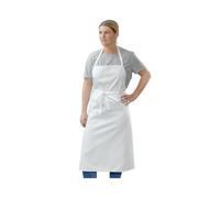 Chef Works White Sustainable English Chefs Apron (Each)