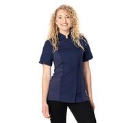 Chef Works Women's Springfield Chef Coat, Navy, XXL