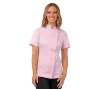 Chef Works Women's Springfield Chef Coat, Pink, XXL