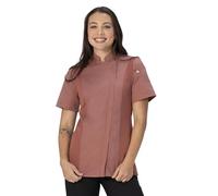 Chef Works Women's Springfield Chef Jacket, Brick, Medium