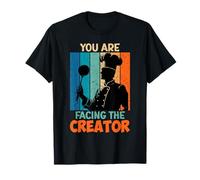 Chef You are Facing The Creator Funny Chefs Odd Cooking T-Shirt