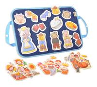 CHEFAN Felt/Flannel Board Story Set, PRECUT Felt Pieces for Preschool Toddlers Circle Time,Three Little Kittens,Old Woman Who Lived in Shoe,Little Miss Muffet,Jack and Jill