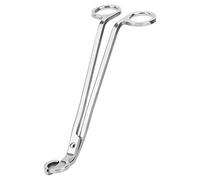 CHEFBEE Candle Wick Trimmer, Polished Stainless Steel Wick Clipper Cutter, Scissors, Reaches Deep Into Candles to Cut Spent Cord, Allow Cleaner Burn and Prevent Soot Buildup