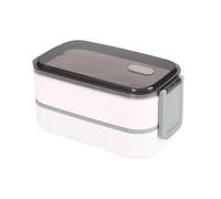 Cheffinger 2-Tier Double Compartment Food Container with Airtight Lid