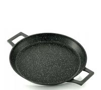 Cheffinger 40cm Paella Pan | Induction Paella Pan | Frying Pan with Gloves | Serving Pan